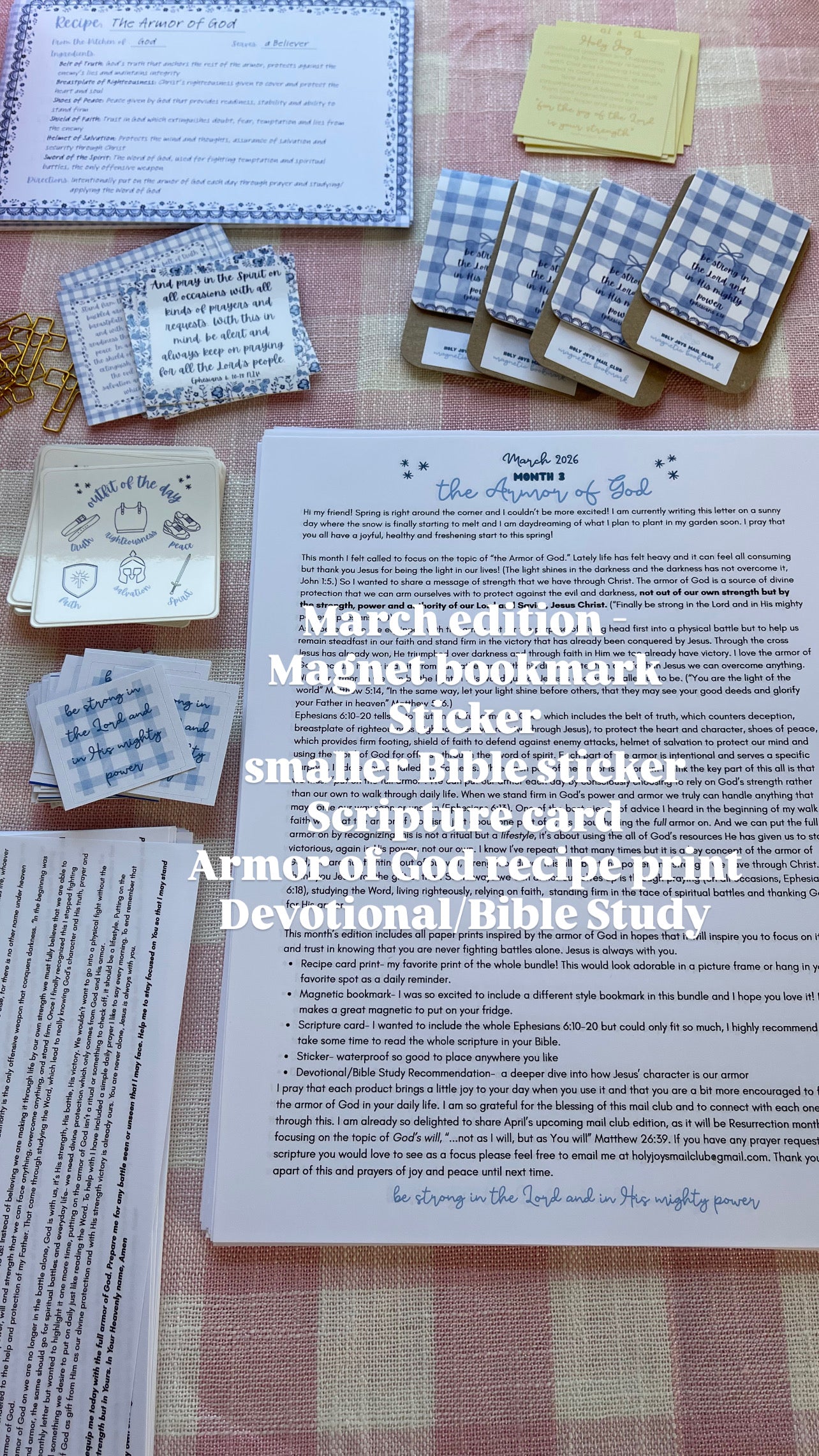 Holy Joys Mail Club Subscription