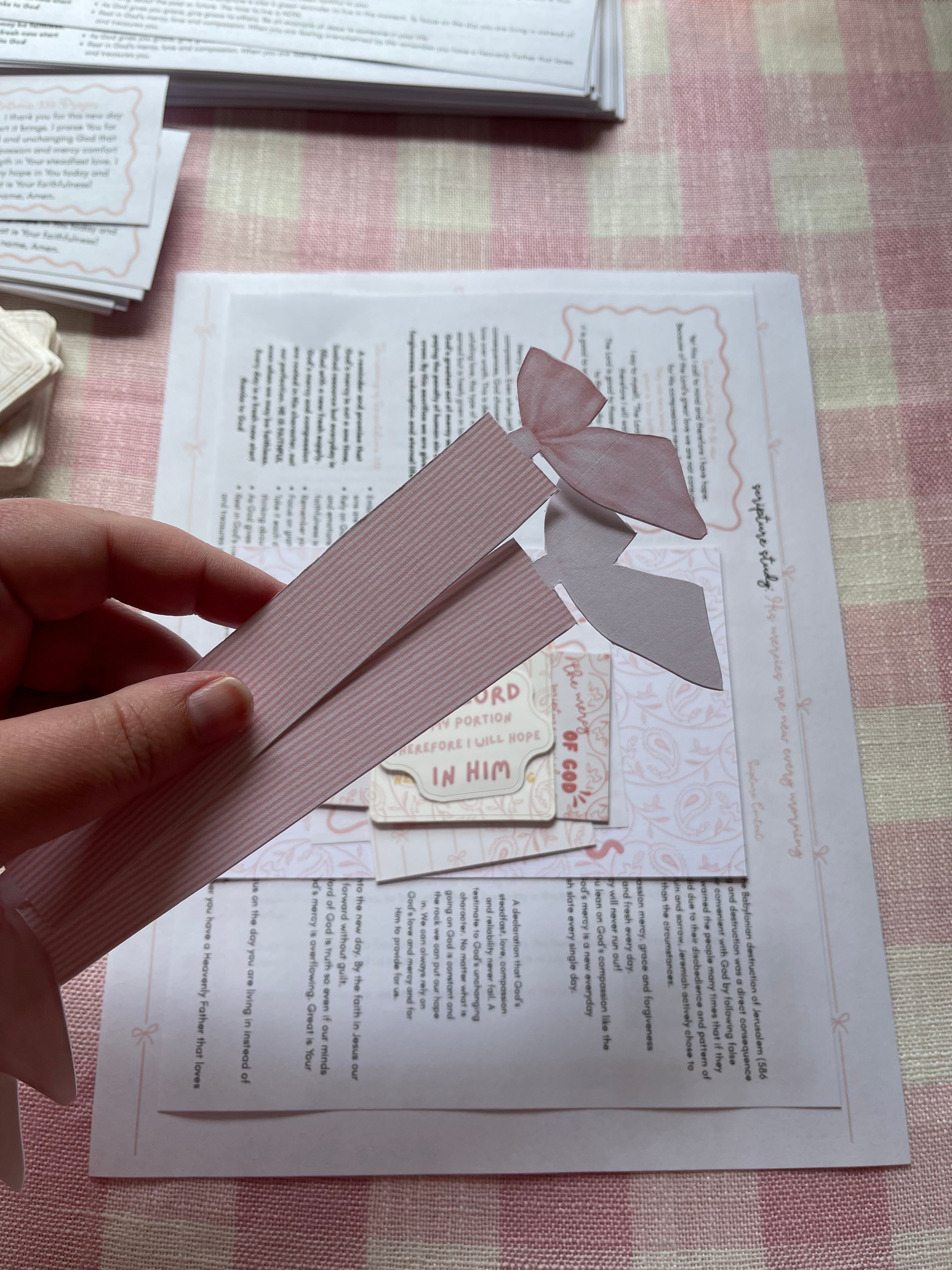 His mercies are new every morning bundle (June edition of mail club)