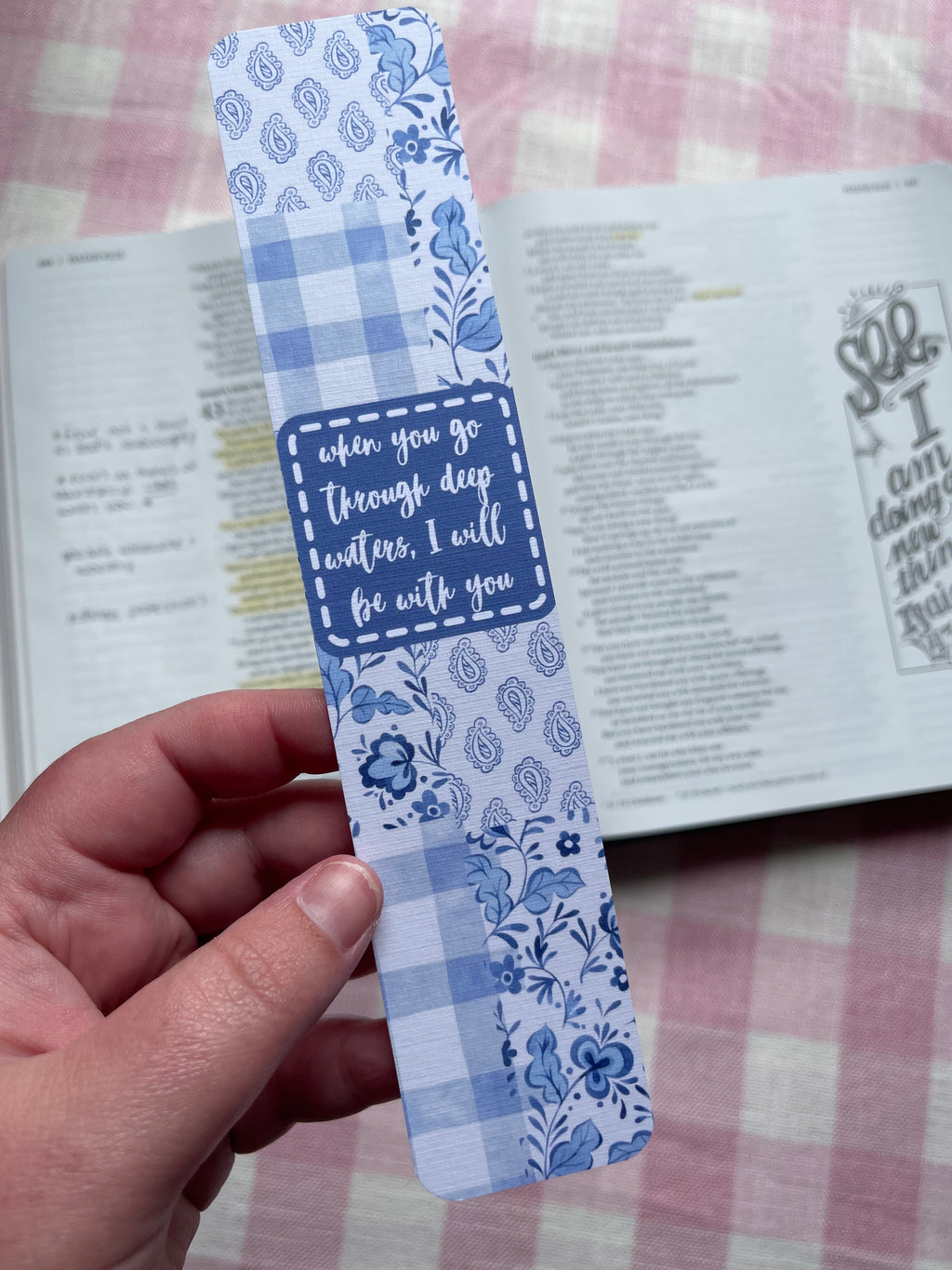Deep Waters Bookmark