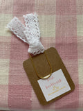 Lace Tie Bow Bookmark