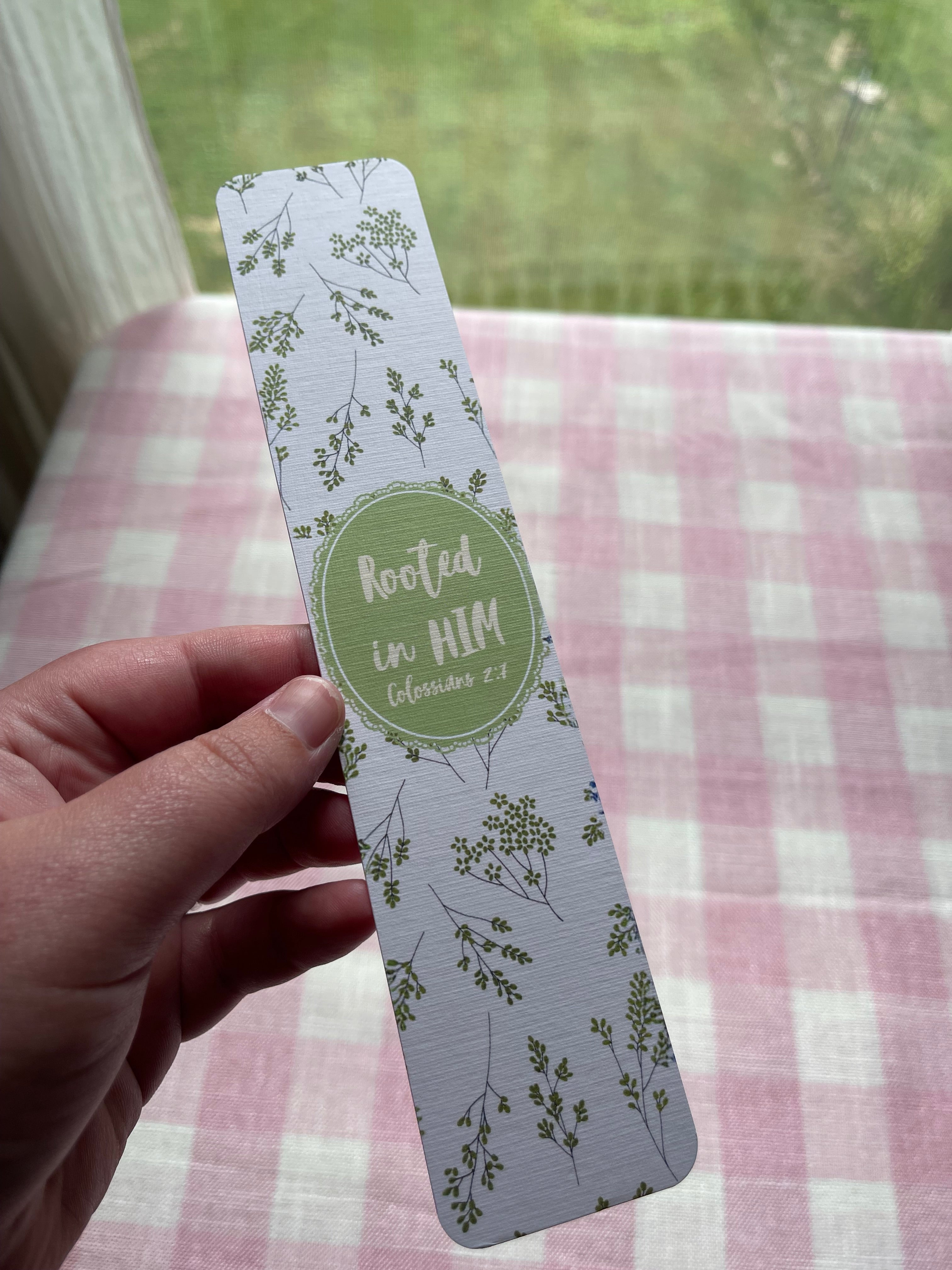 Rooted in Him Bookmark