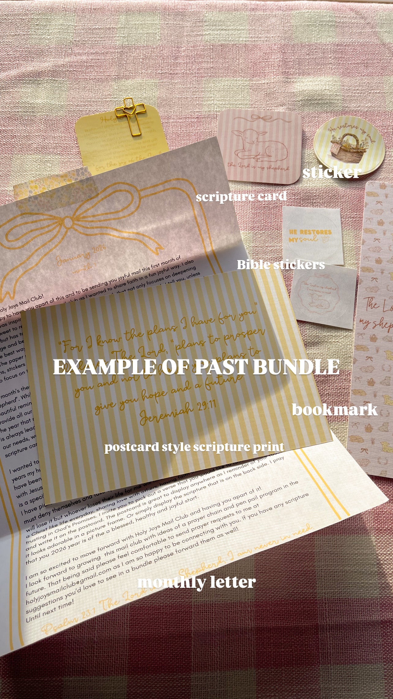 Holy Joys Mail Club Subscription