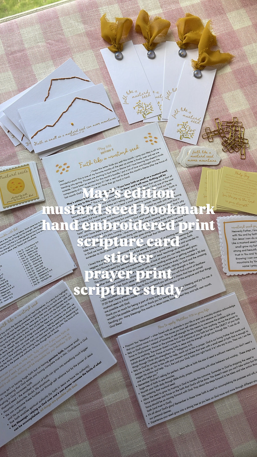 Holy Joys Mail Club Subscription