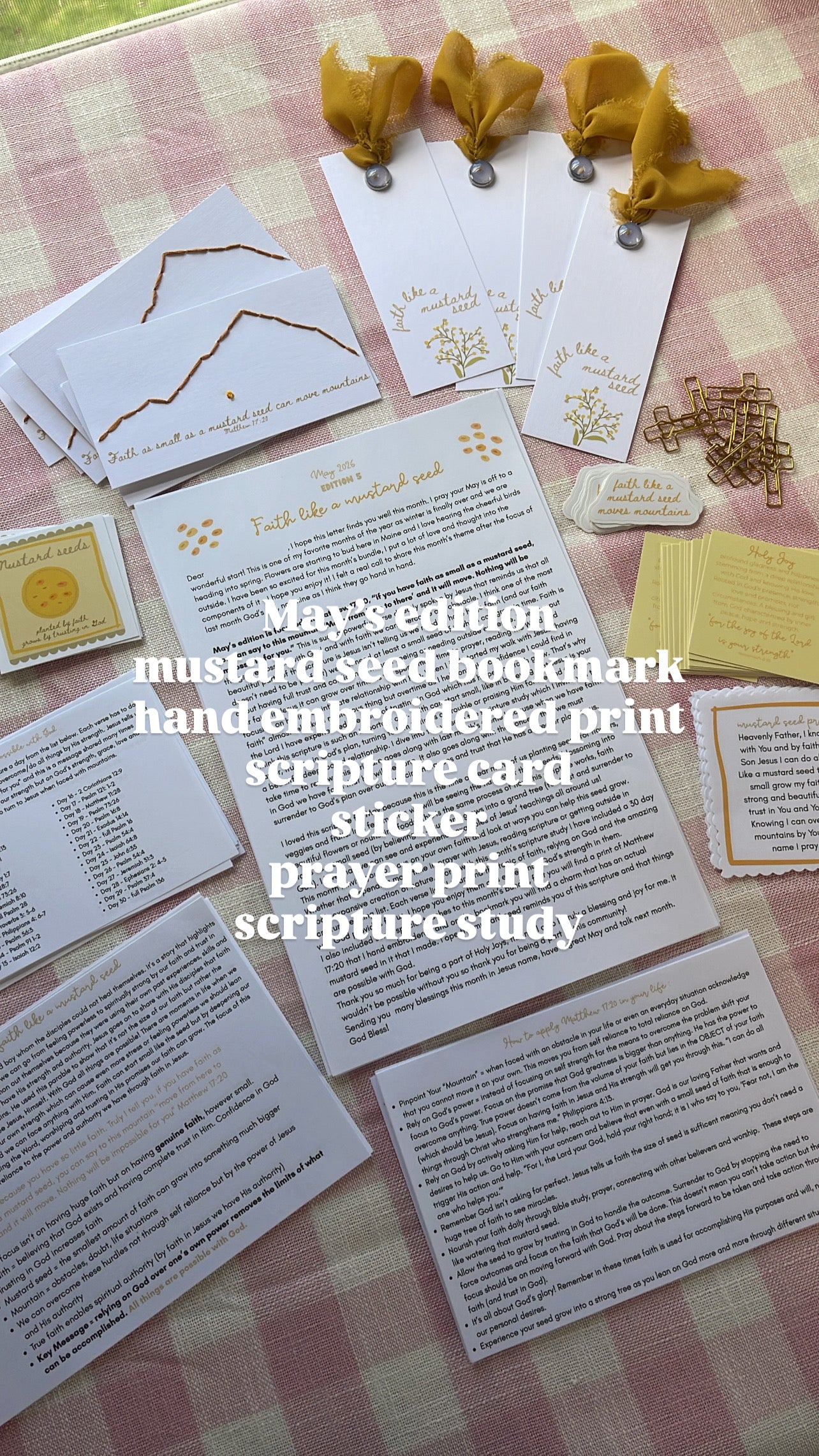 Holy Joys Mail Club Subscription