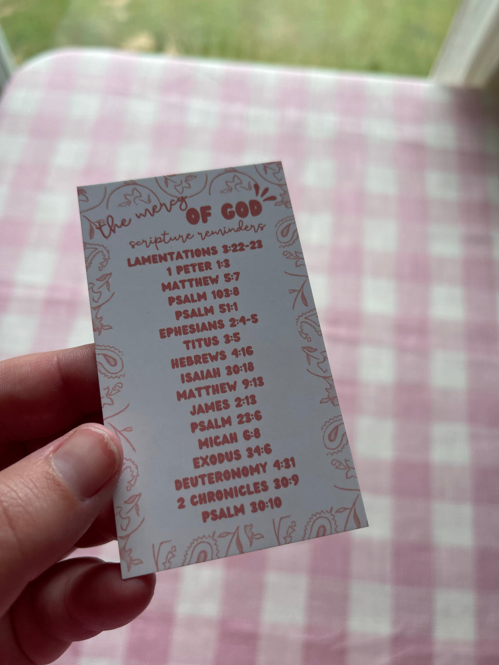 Scripture Reference Card Bundle