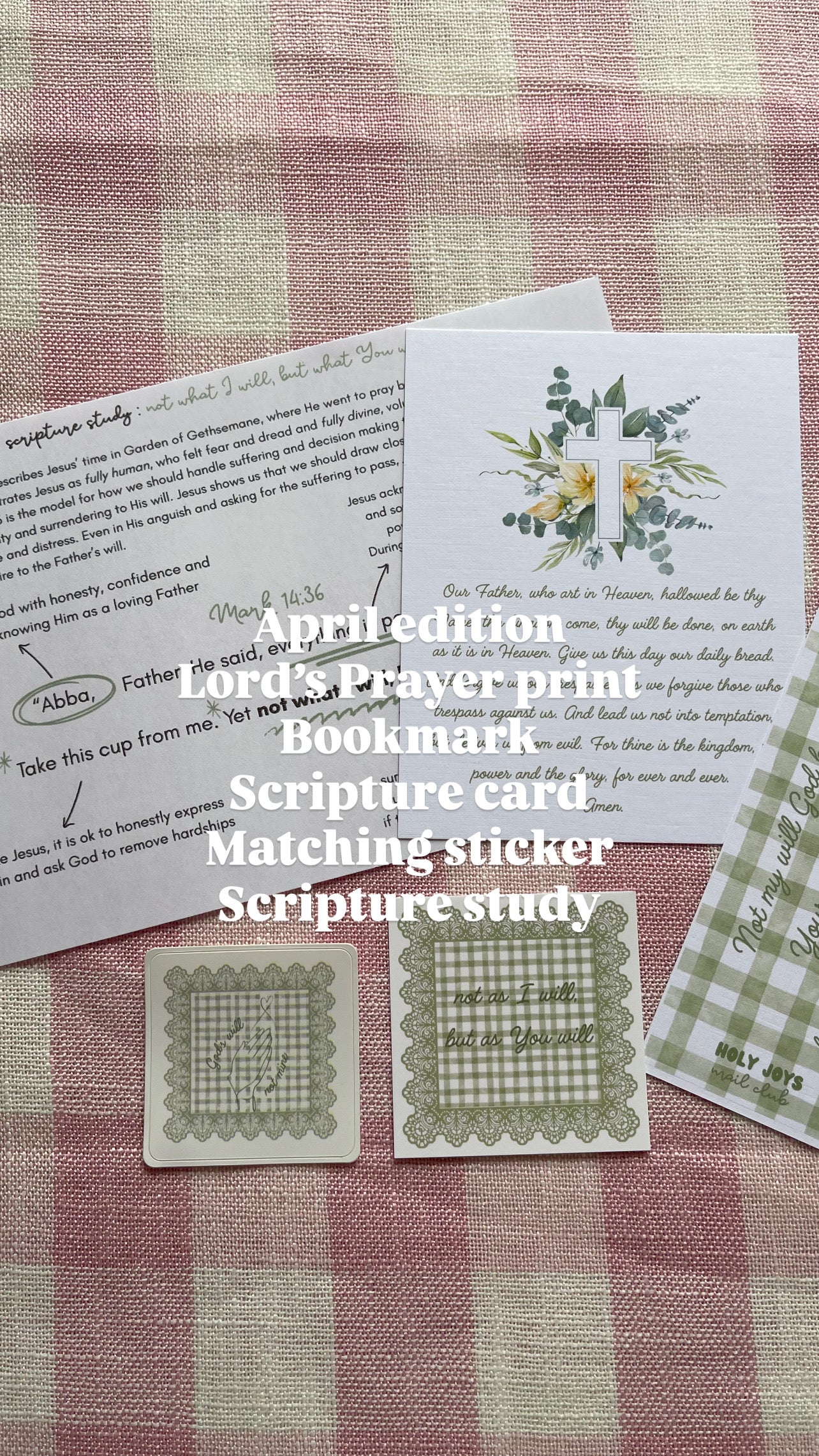 Holy Joys Mail Club Subscription