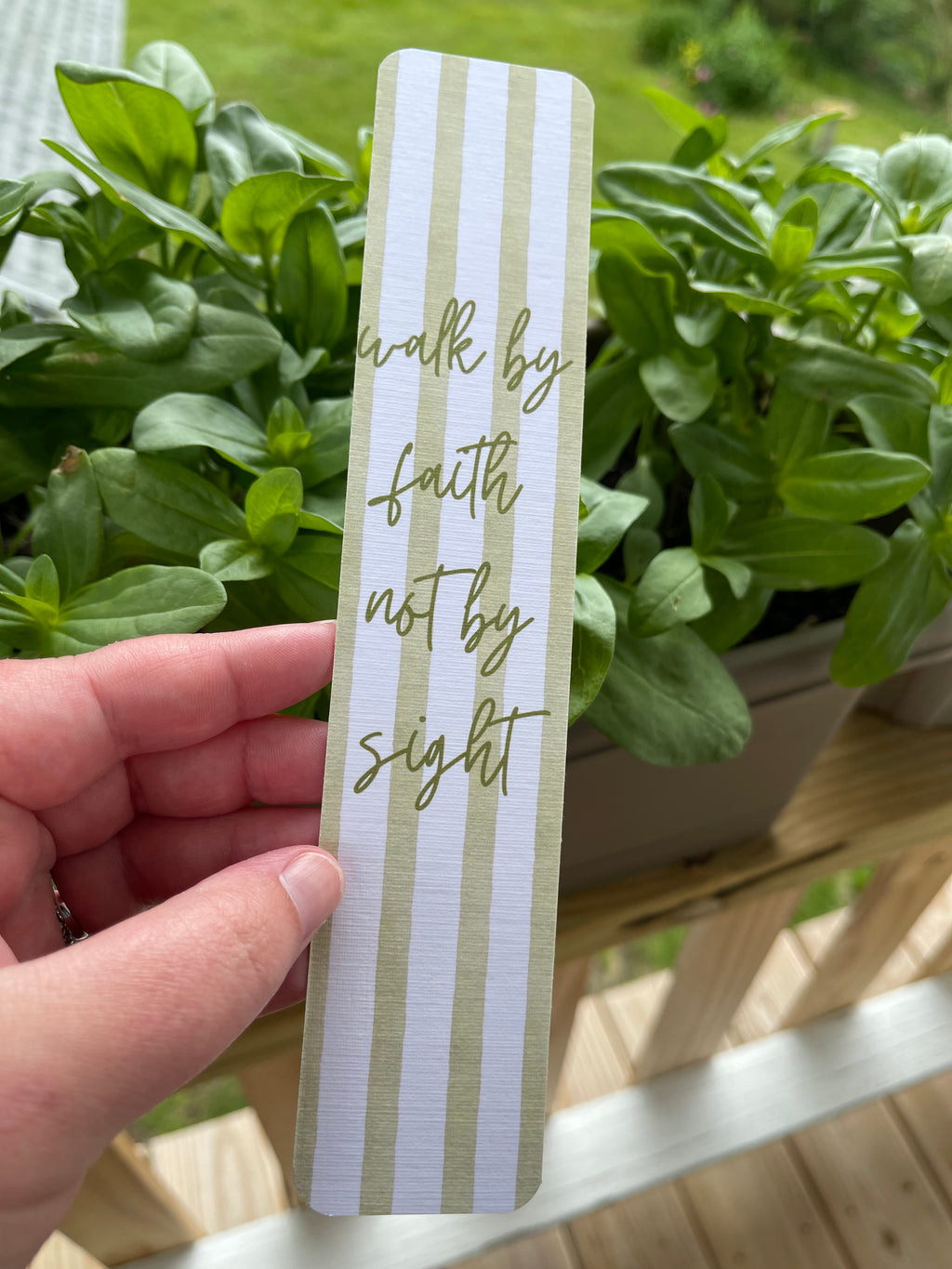 Walk By Faith Bookmark