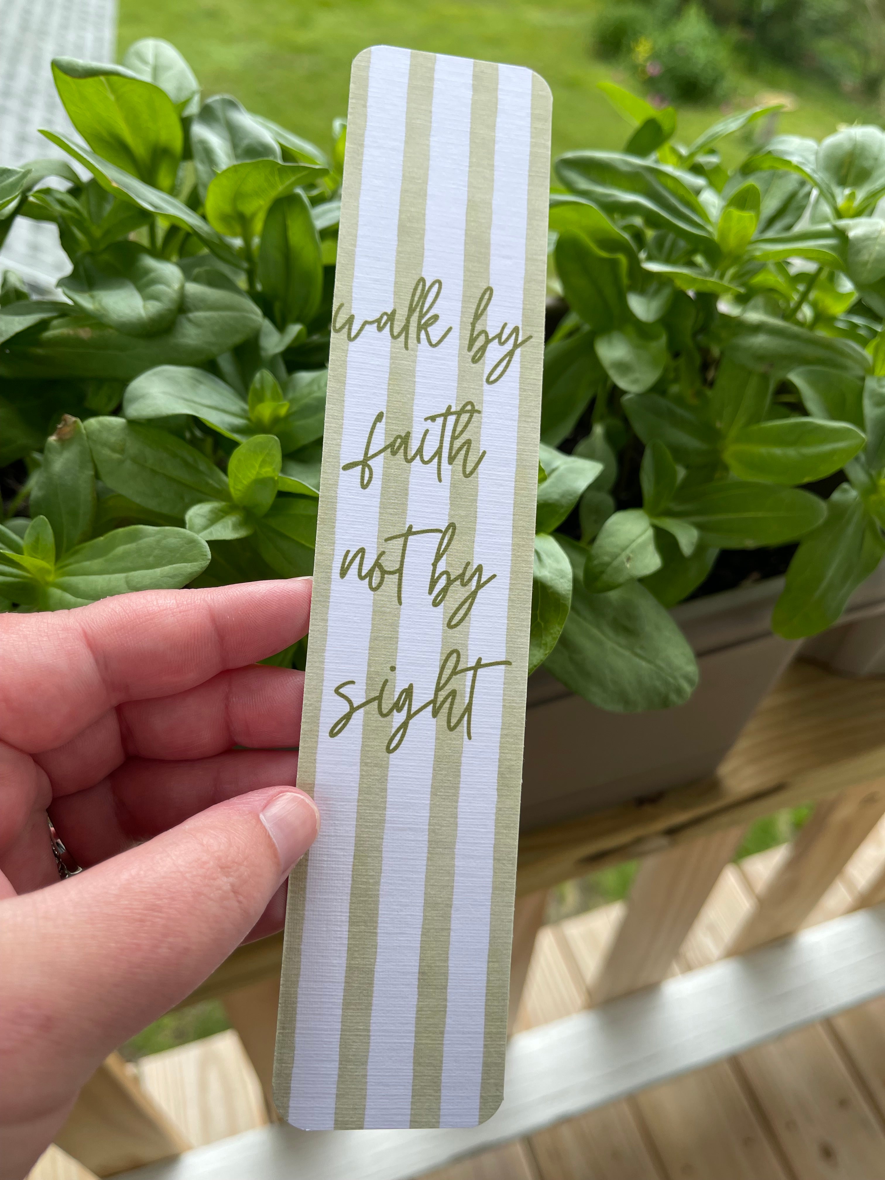 Walk By Faith Bookmark