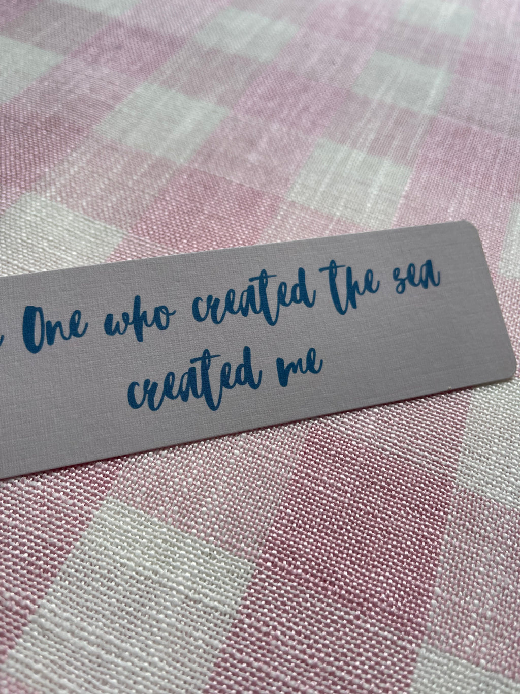 Created the Sea bookmark