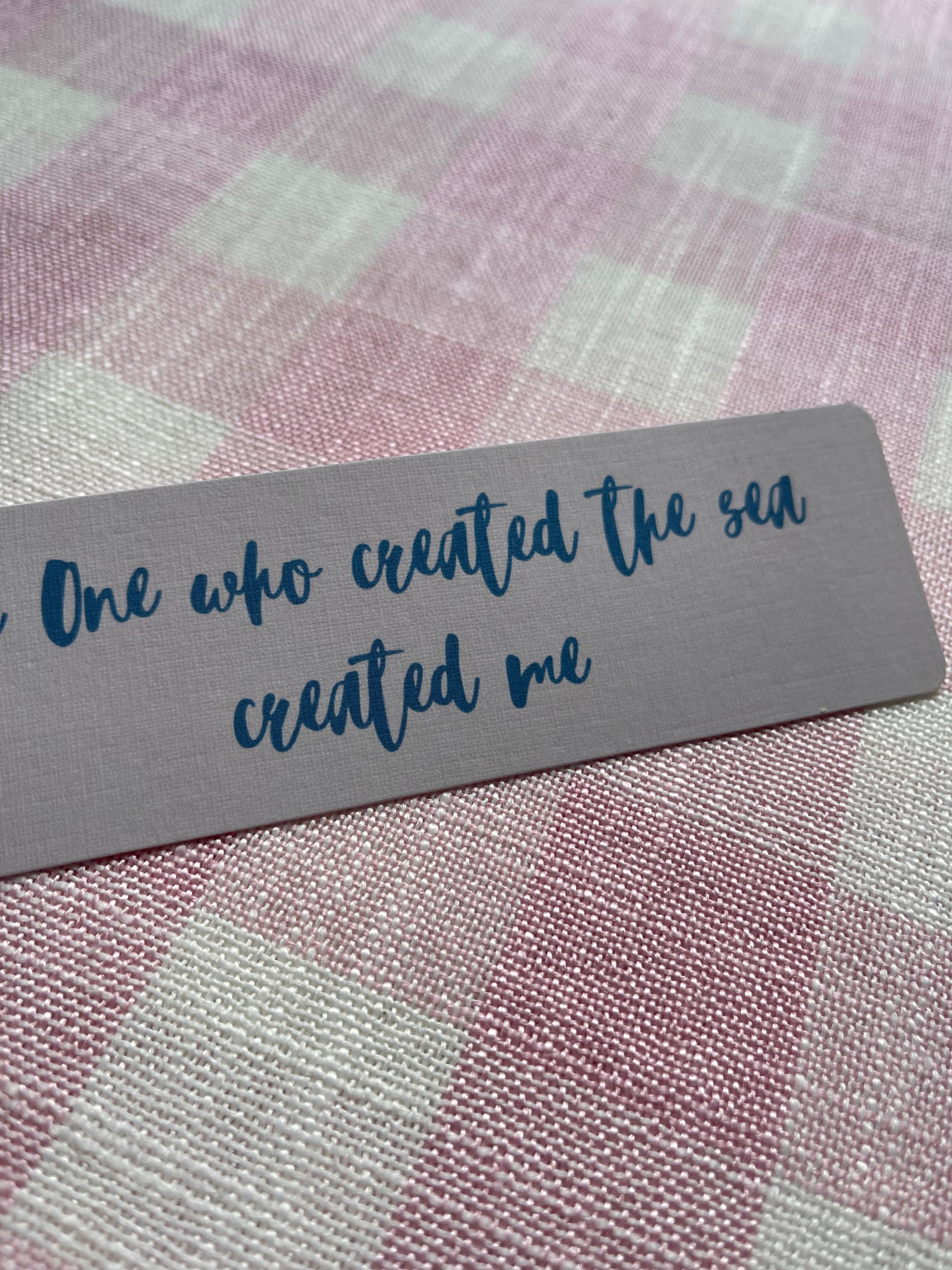Created the Sea bookmark
