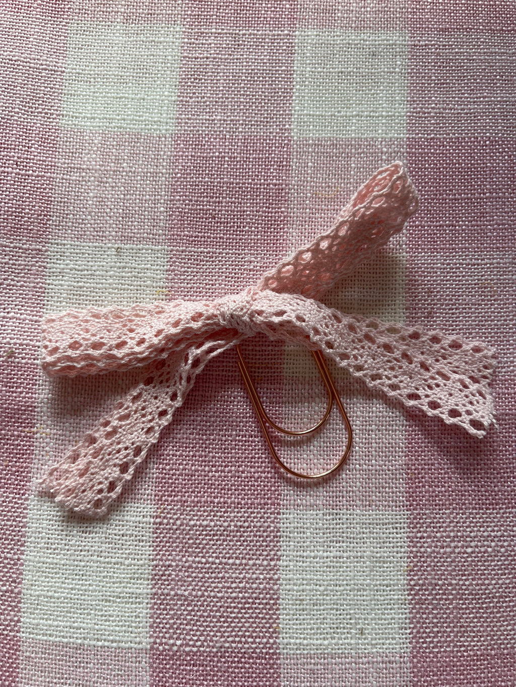 Lace Bow Bookmark