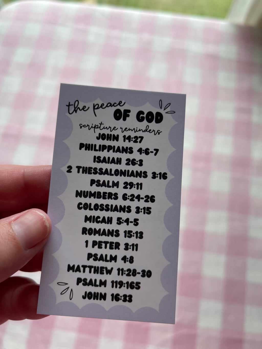 Scripture Reference Card Bundle