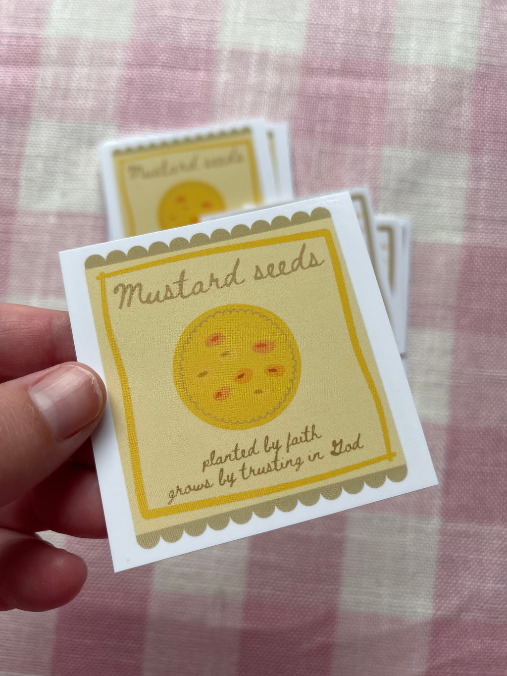 Mustard Seed Scripture Card