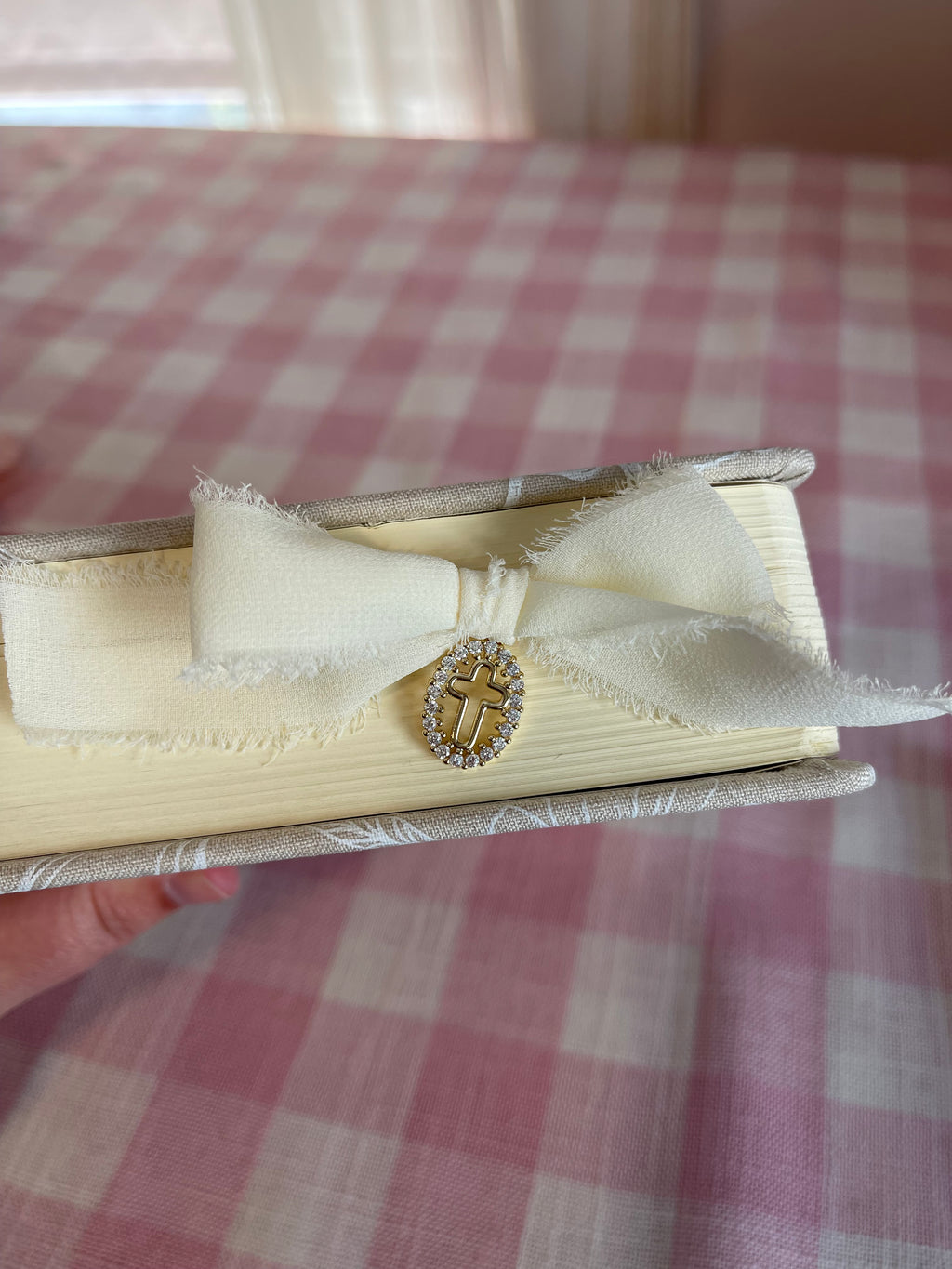 Stone Cross Bow Bookmark