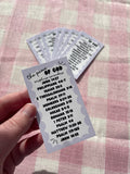 Peace of God Scripture Reminder Card