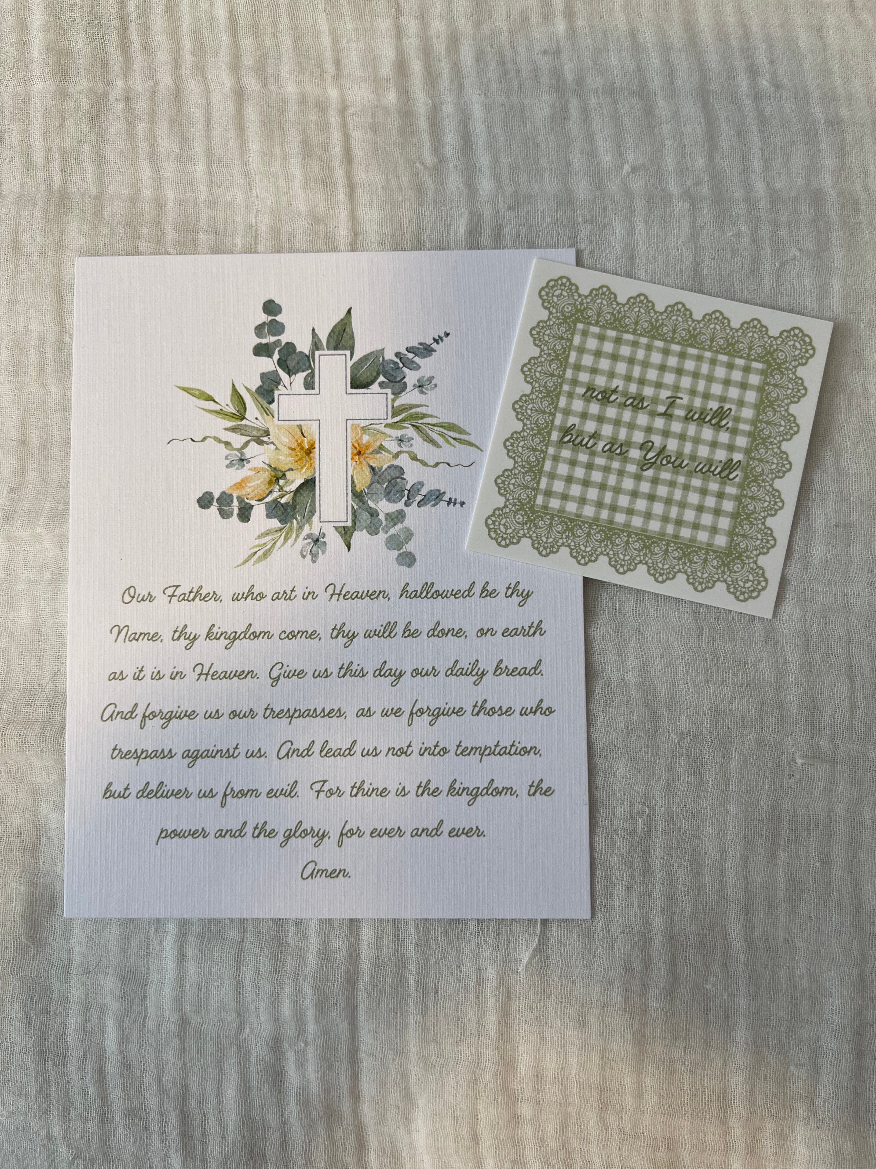 God’s will, not mine Bundle (April’s mail club)