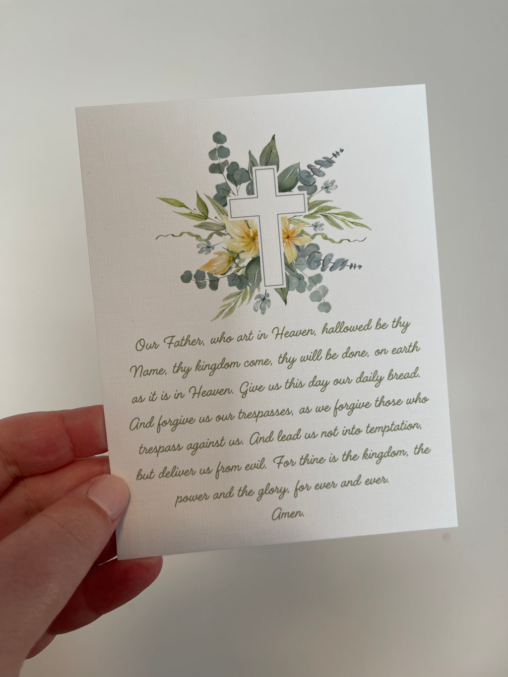Lord’s Prayer Print