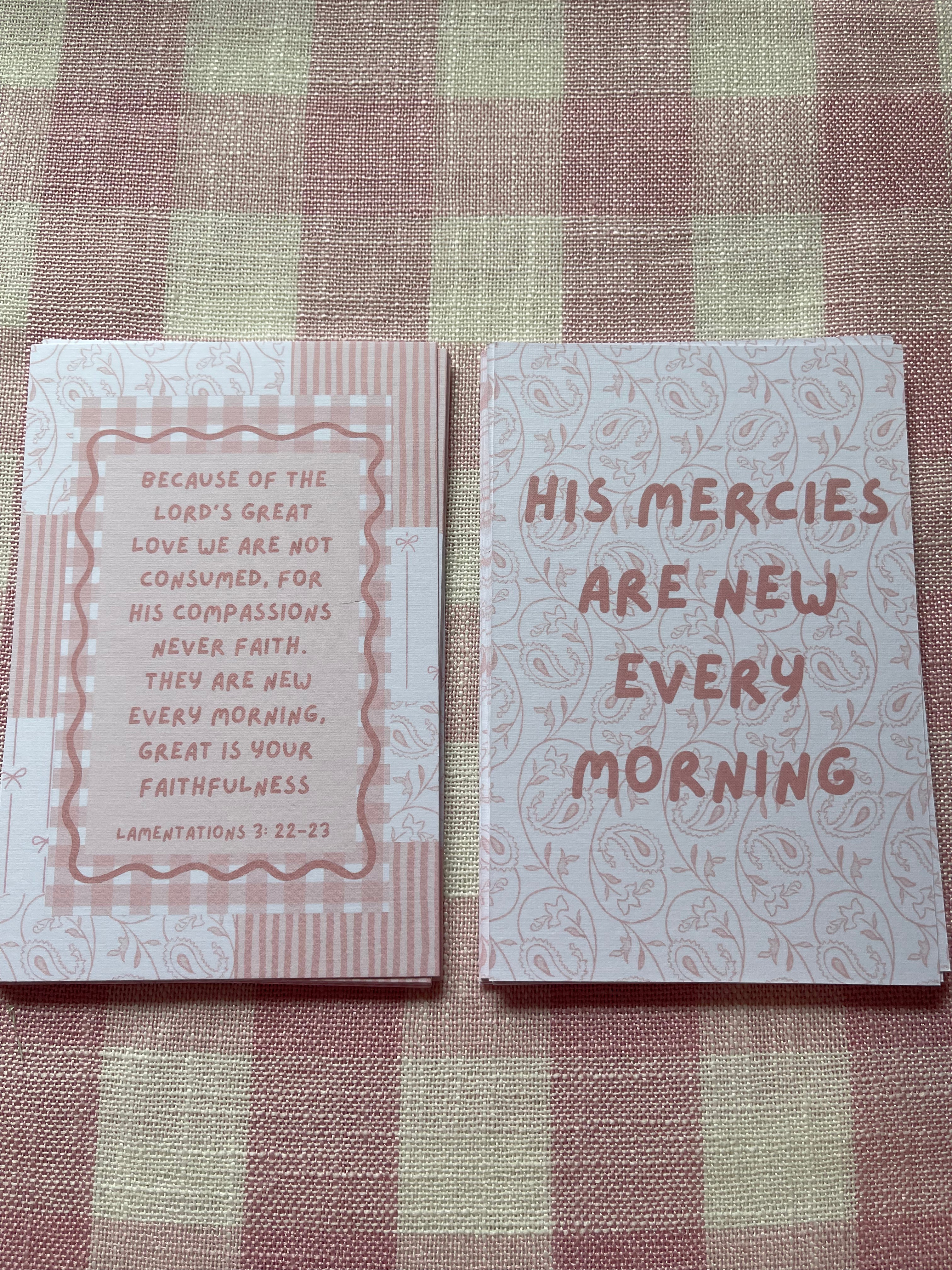 MISPRINT His mercies print